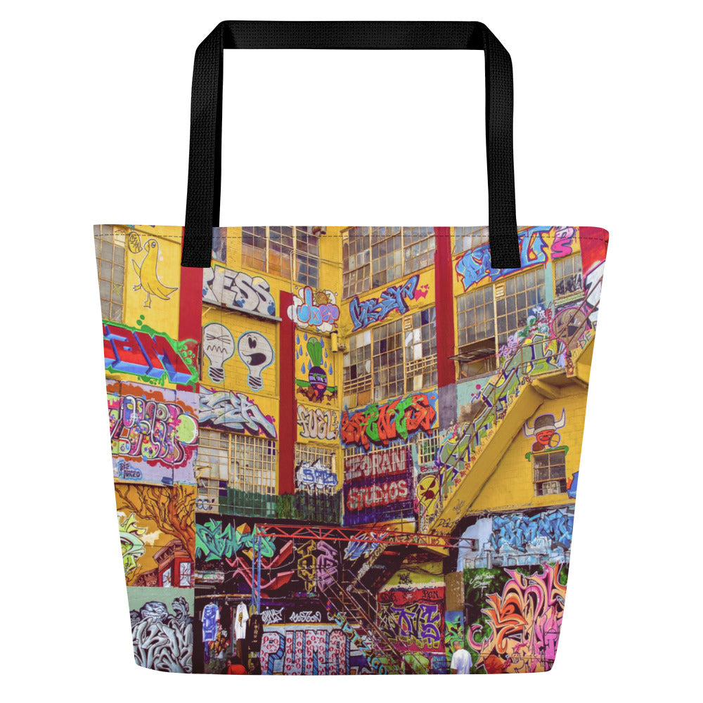 5 POINTZ, Queens NYC Print Large Tote Bag