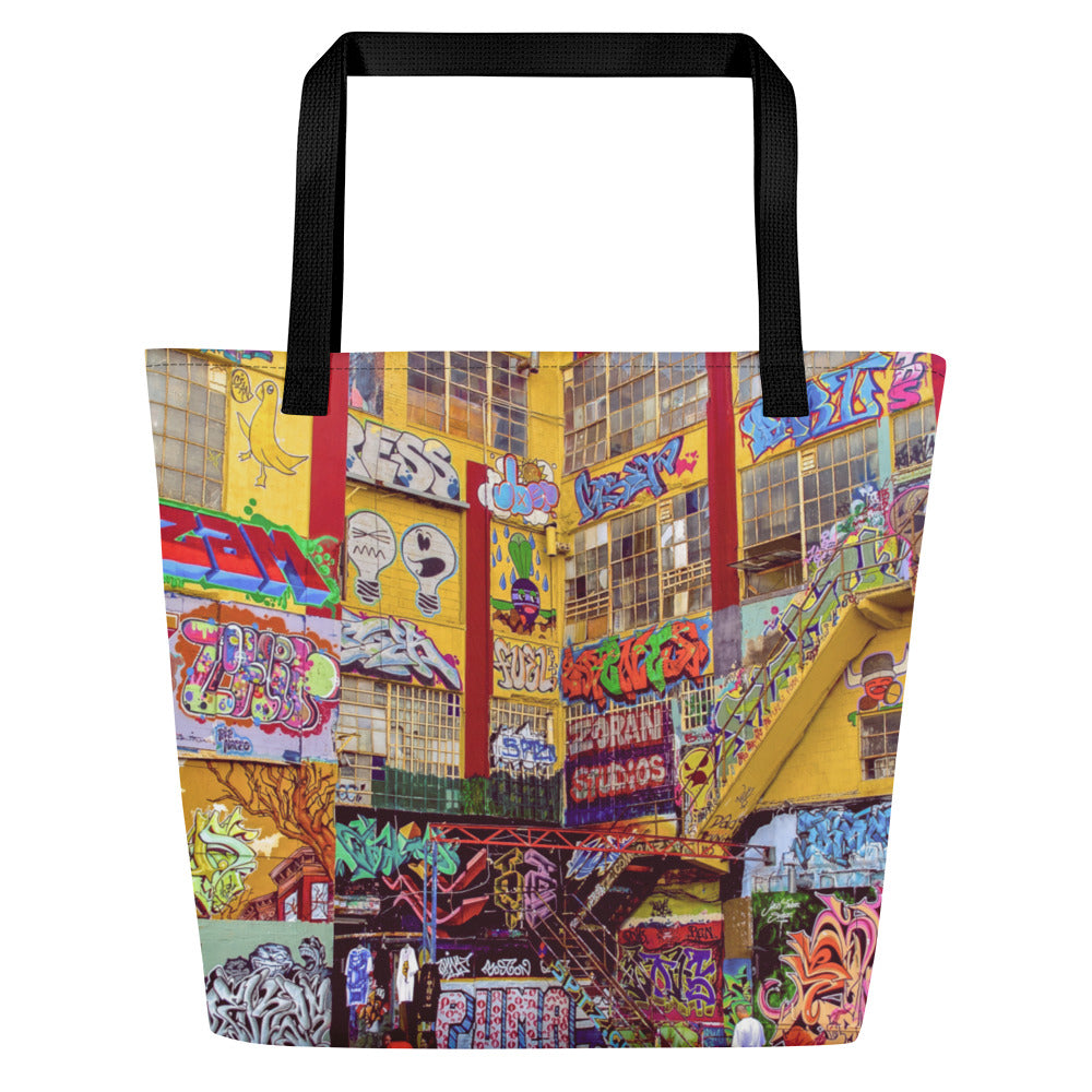 5 POINTZ, Queens NYC Print Large Tote Bag