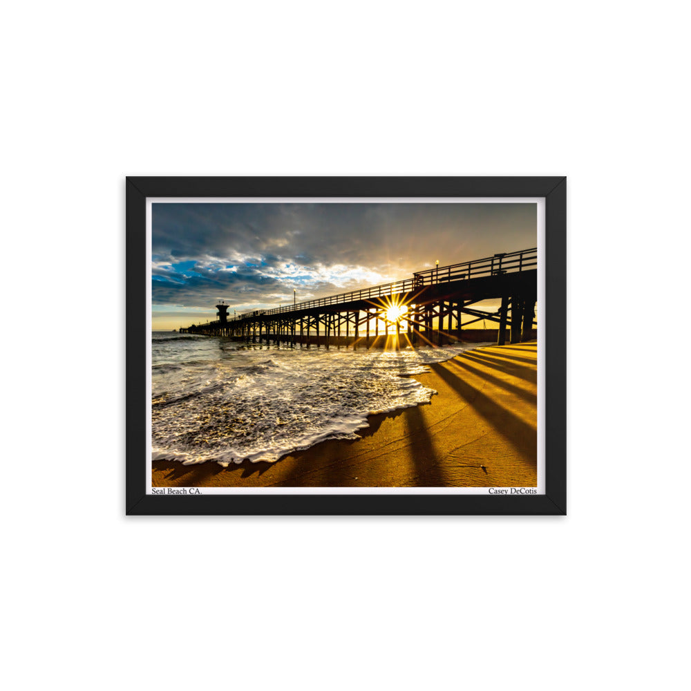 Seal Beach CA. Framed photo