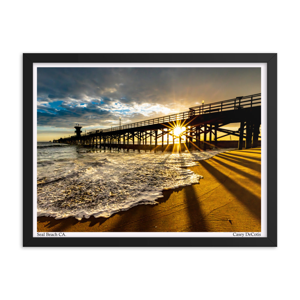 Seal Beach CA. Framed photo