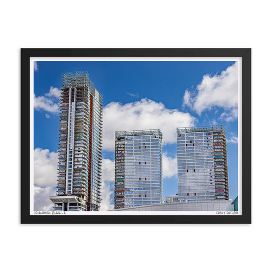 Oceanside Plaza Los Angeles Framed photo