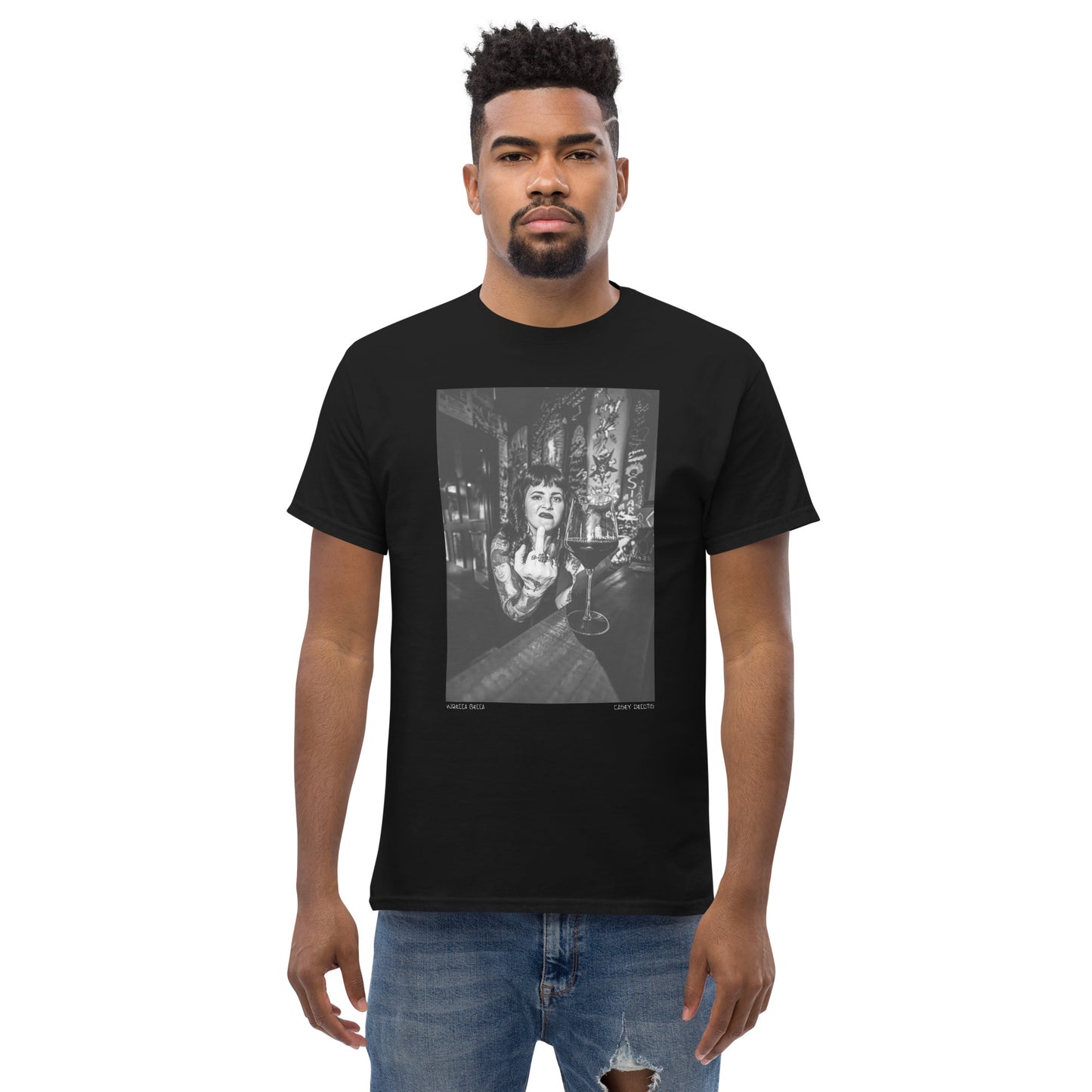 Wrecca Becca Blk Men's classic tee