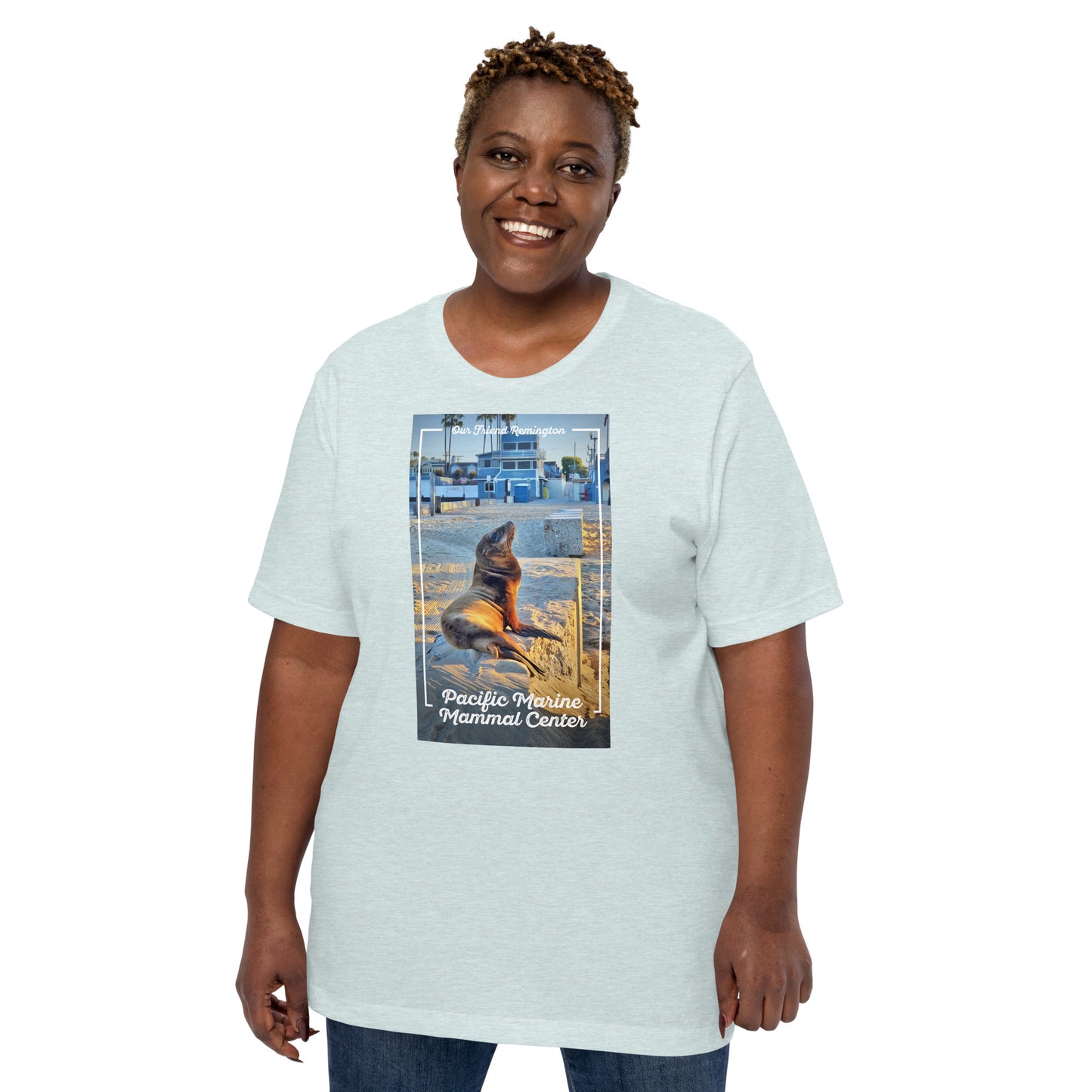 Our Friend Remington Women's cotton t-shirt