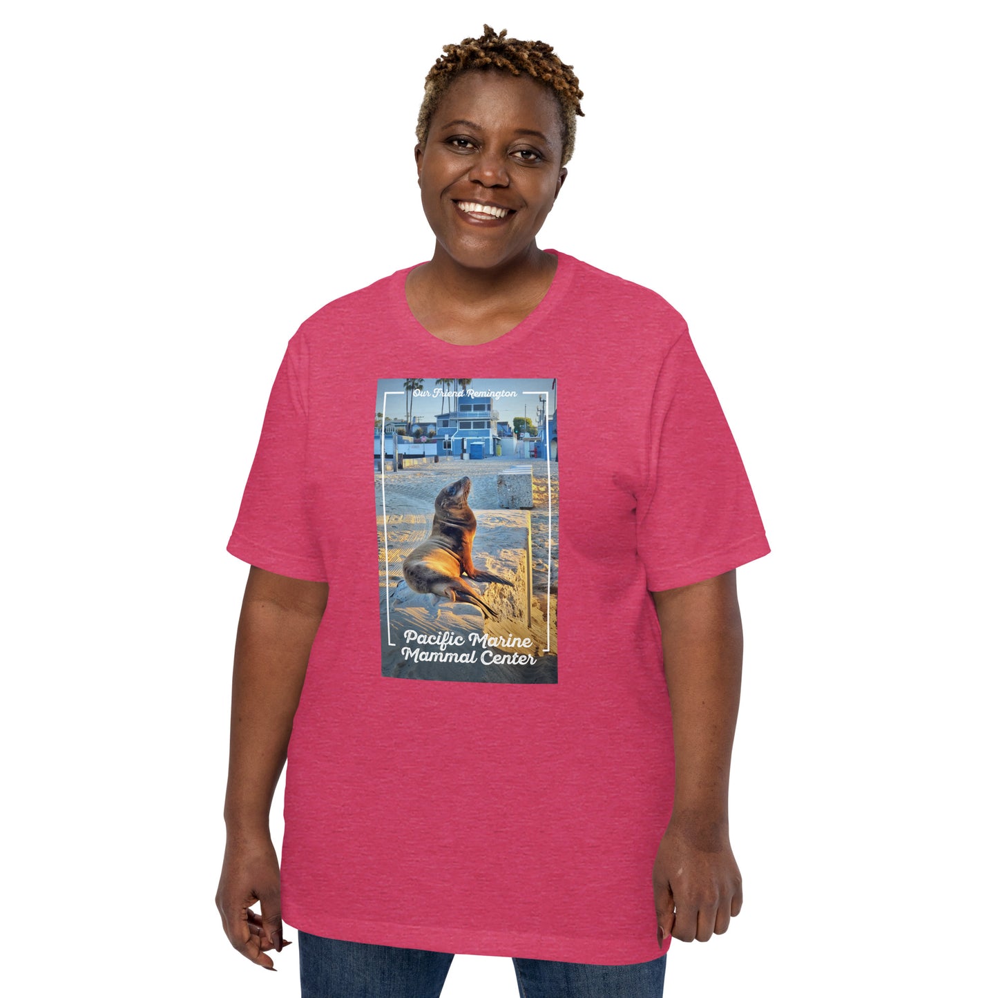 Our Friend Remington Women's cotton t-shirt