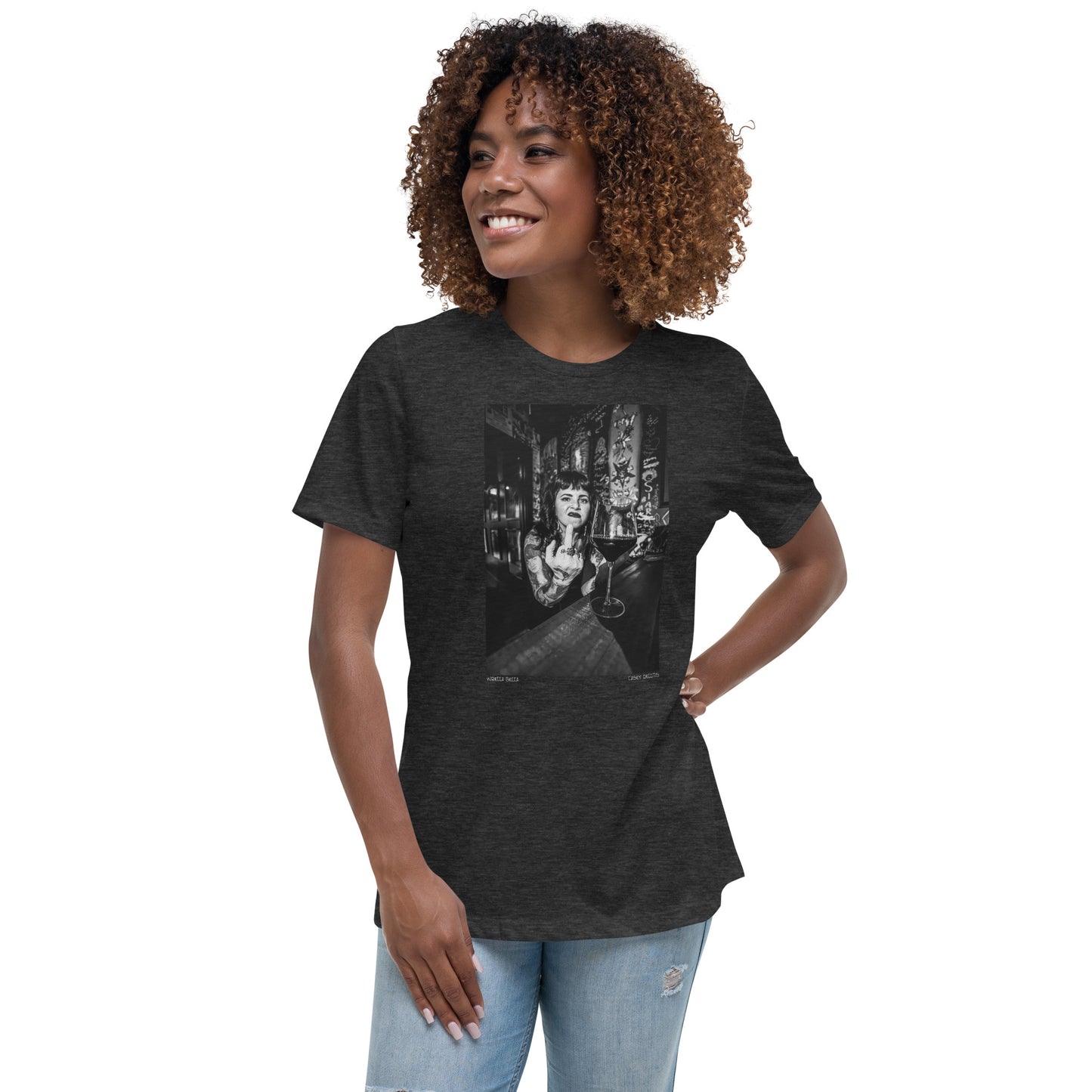 Wrecca Becca and her bird Women's Relaxed T-Shirt