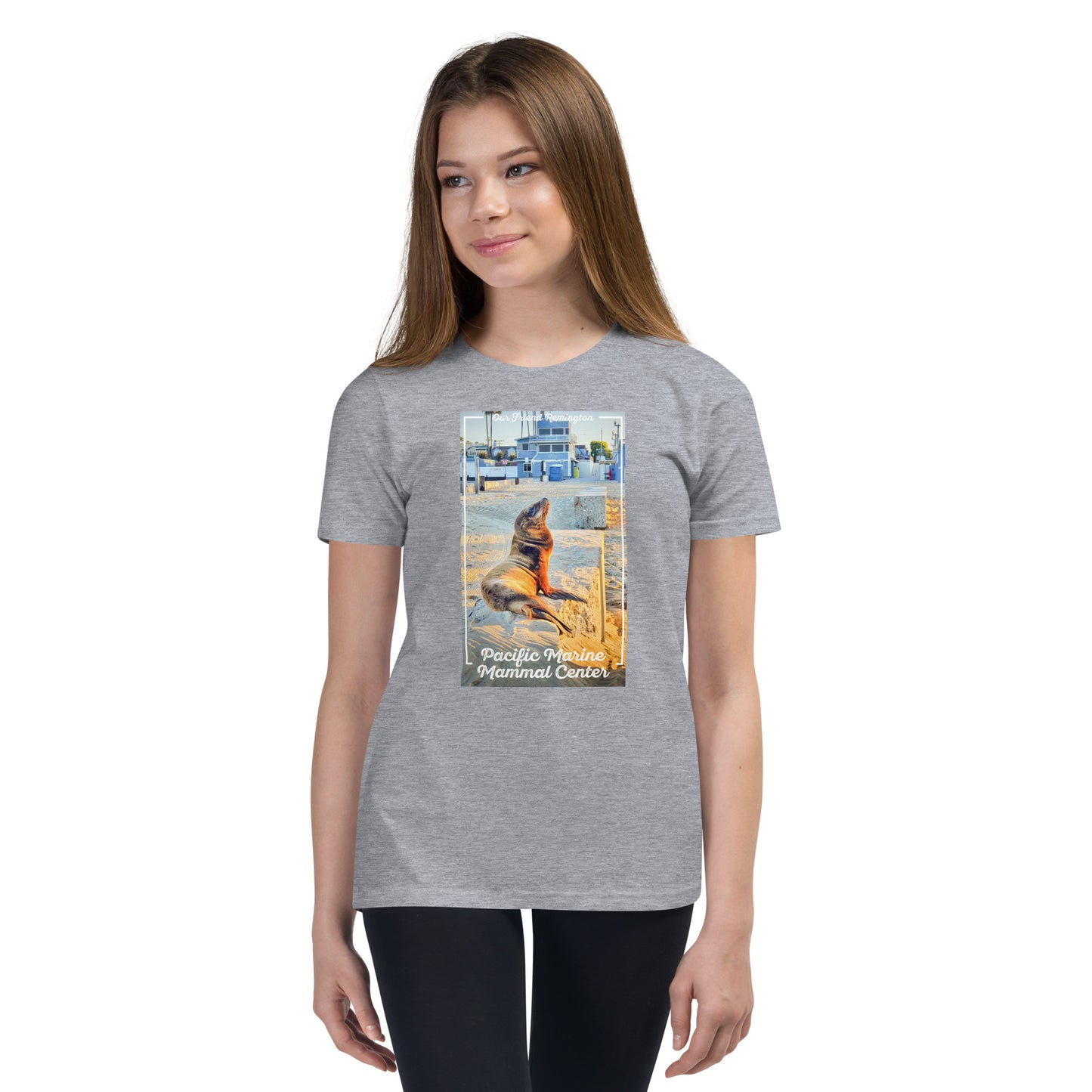 Our Friend Remington Boys and Girls Youth Short Sleeve T-Shirt