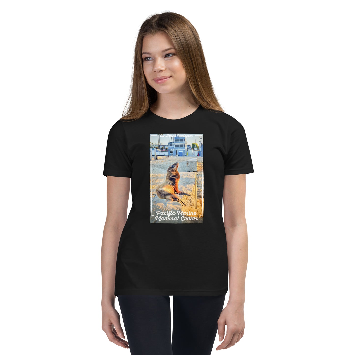 Our Friend Remington Boys and Girls Youth Short Sleeve T-Shirt